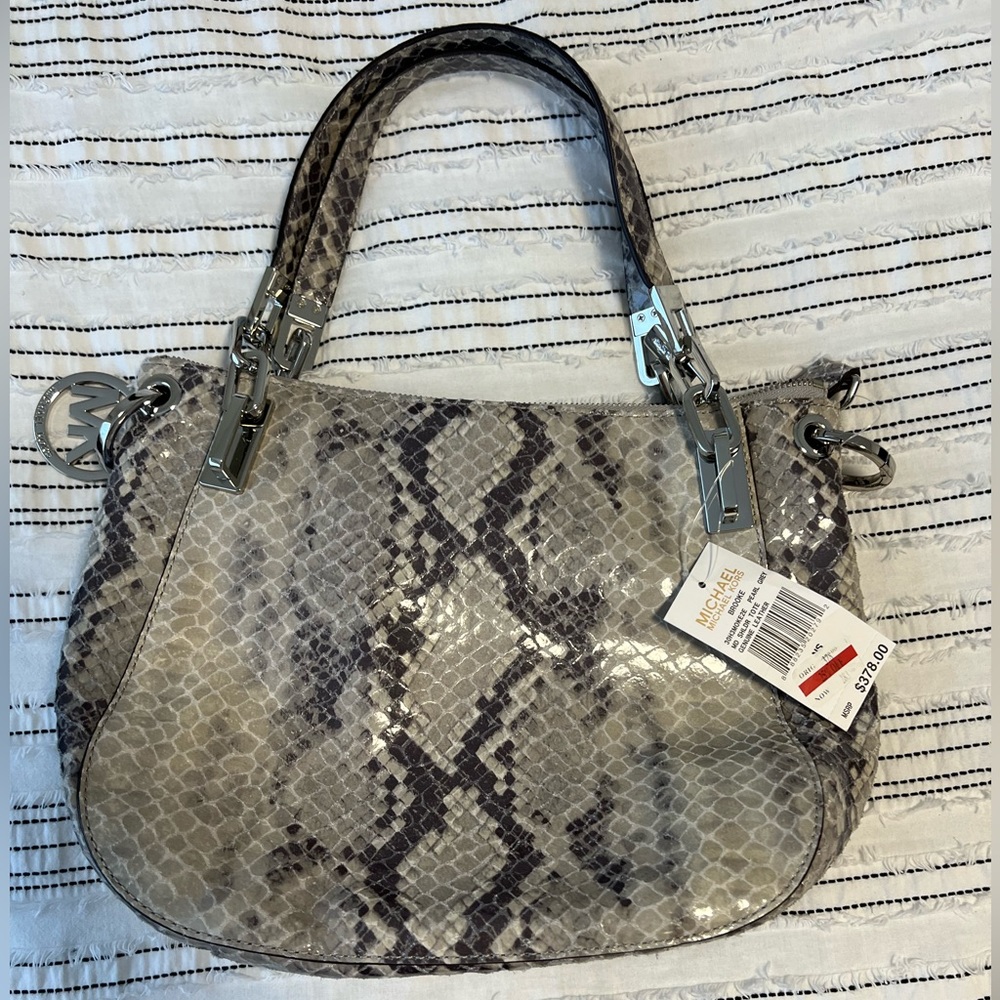 Michael korks snake print New bag